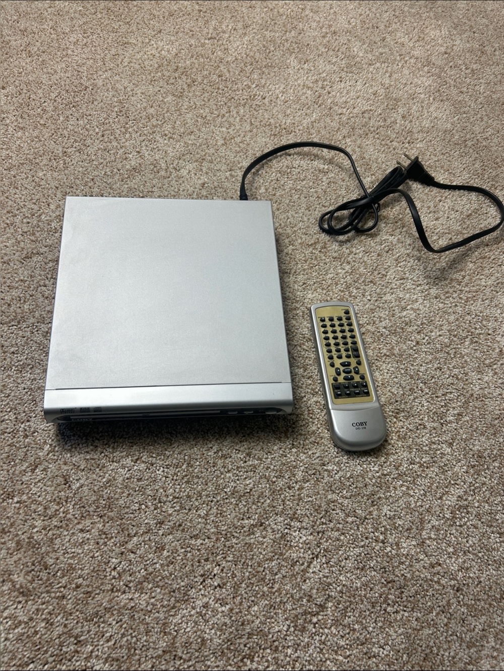 Coby Portable DVD Player with Remote